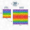 Ovanda Rainbow Napkins, 20 Pack view 2