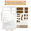 2-Piece Metal Stencil Set for Journaling view 2