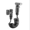 Kitchen Faucet and Handheld Bidet Sprayer Set, Gray view 1