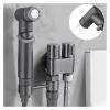Kitchen Faucet and Handheld Bidet Sprayer Set, Gray view 2