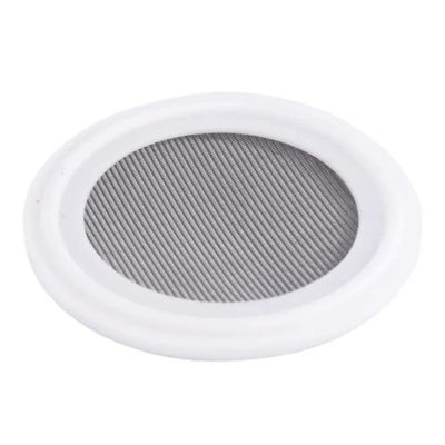 Tri-Clamp PTFE Mesh Filter, 50.5 mm OD, 1.5-Inch TC Sanitary Seal, 20 Mesh