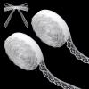 ADLABLD Lace Ribbon White 19.6 Yards 1.5cm Width view 1