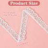 ADLABLD Lace Ribbon White 19.6 Yards 1.5cm Width view 2