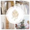 Uoqpty Wall Hooks | Heavy-Duty, Space-Saving Organizer - No Drill Installation | For Clothes, Hats, Handbags, Bedroom, Bathroom, Living Room, Rental Apartments view 4