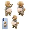 3D Animal Squeeze Stickers - Cute Dog Design view 1