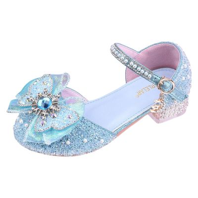 Sequin Sandals for Girls, Glitter Princess Heels