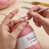 Cotton Yarn for Crocheting and Knitting, 50g view 2