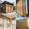 Indoor Bamboo Privacy Roller Shades, Custom Widths 50–180 cm, UV-Resistant view 4