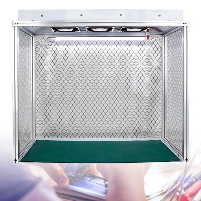 SHAHRYAR Vertical Laminar Flow Cabinet, Class 100 HEPA Filter, 59 × 31 × 67 cm