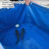 Foldable PVC Canvas Fish Pond, 6.6 x 3.3 x 4.9 ft, for Outdoor Use view 4