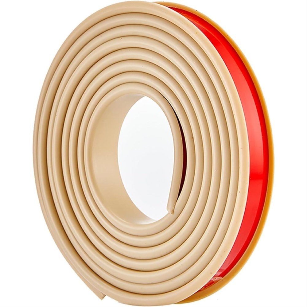 U-Shaped Furniture Edge Band, Self-Adhesive TPE Edge Trim, Beige, 32 mm, 940 mm, 10 m