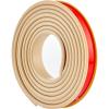 U-Shaped Furniture Edge Band, Self-Adhesive TPE Edge Trim, Beige, 32 mm, 940 mm, 10 m view 1