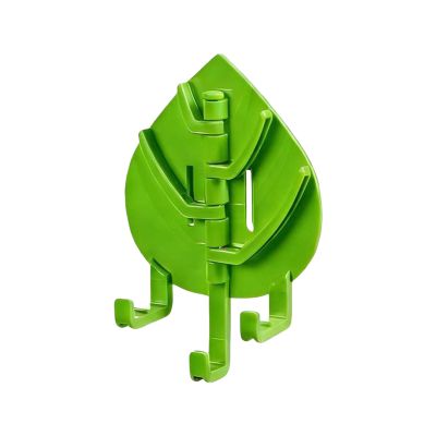 Wall Hooks | Leaf Design, Strong Adhesive, Heavy Duty