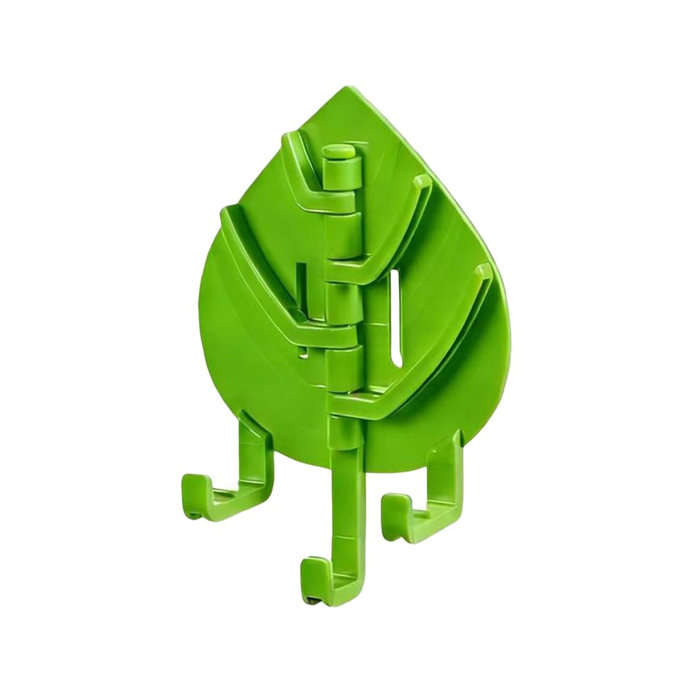 Wall Hooks | Leaf Design, Strong Adhesive, Heavy Duty