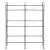 FWIKDUN Non-Slip Storage Rack for 6 Food and Beverage Crates view 3
