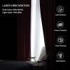 YUJOQUP Blackout Linen Curtains with Grommets, 2-Piece Set, Blue, 190 x 180 cm view 2