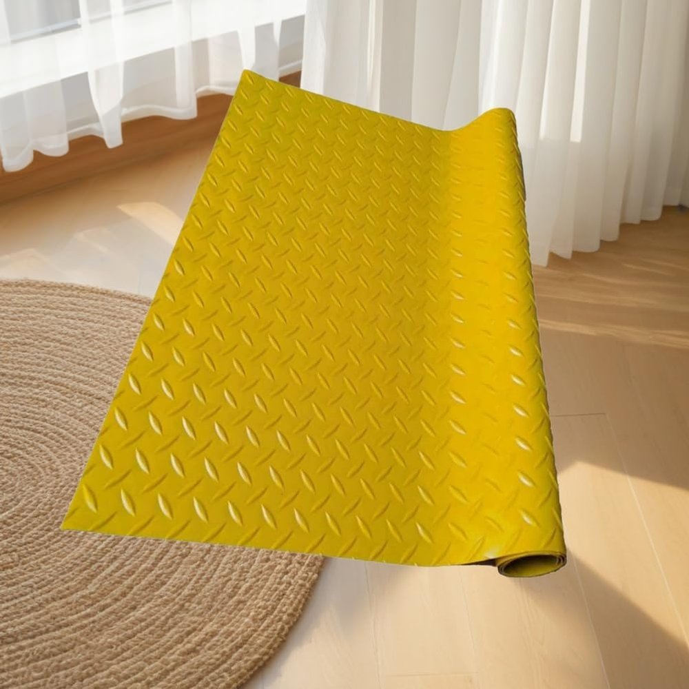 Non-Slip PVC Rubber Flooring Roll, Waterproof Garage Mat