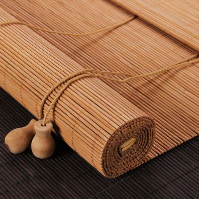Bliajkswyr Bamboo Roller Shade