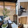Bliajkswyr Bamboo Roller Shade view 4