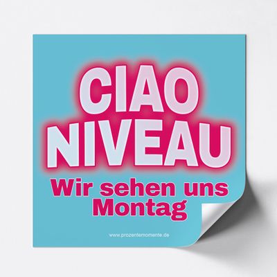 Ciao Niveau Mallorca Sticker Set – 50 Pieces
