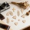 120-Piece Wooden Decoration Set for Baptism view 4