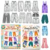 UNICRAFTALE 11-Piece Jeans Motif Die Set view 1