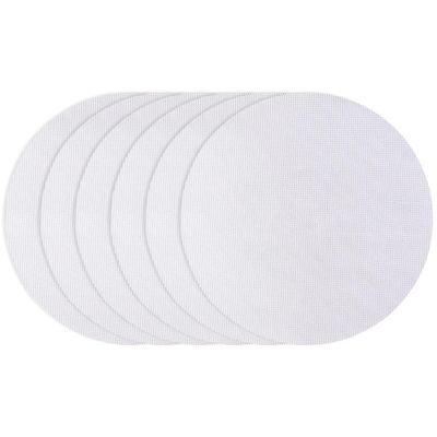 TIKODIDA 6-Pack Round Silicone Steamer Mats