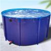 Generic Rugged Portable Round PVC Fish Pond with Steel Frame, 2 x 0.6 m, Above-Ground Pool for Koi, Water Storage, Foldable Pond Liner, Garden Decor view 1