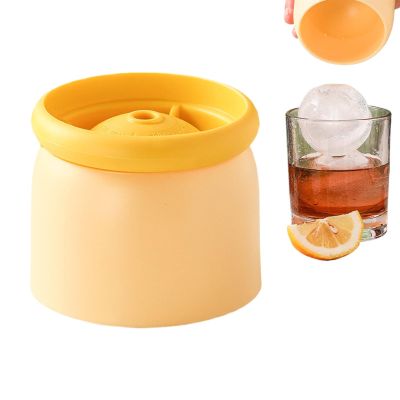 Large Reusable 6-Cavity Sphere Ice Cube Mold