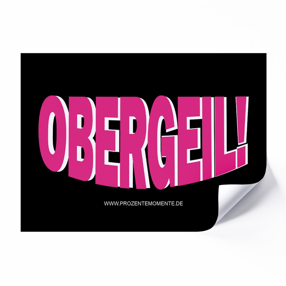 Obergeil Mallorca Stickers – Funny Party Sticker Set, 500 Pieces