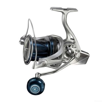 Zoegneer Metal Fishing Reel, Slow Descent, Aluminum Alloy Body, 8+1 Sealed Bearings, 20 kg Drag