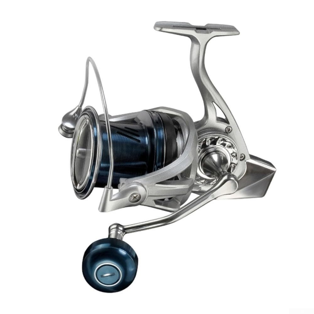 Zoegneer Metal Fishing Reel, Slow Descent, Aluminum Alloy Body, 8+1 Sealed Bearings, 20 kg Drag