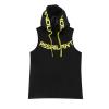 Men's Tank Top Hoodie, Sleeveless Muscle Shirt, Slim Fit Workout Tee view 1