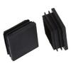 Luoilba 40mm x 40mm Plastic Square Tube Inserts End Caps, 10 Pieces view 3