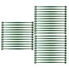 Tomato Stakes, 36-Piece Expandable Climbing Support Set with Clips view 1
