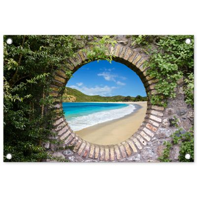 MuchoWow Weatherproof Outdoor Garden Poster