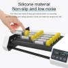 Laboratory Roller Mixer, Compact Digital Orbital Shaker, 20–80 rpm, Timer Mode and Digital LED Display view 2