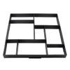 DIY 8-Grid Plastic Paver Mold for Concrete Stepping Stones and Walkway Decoration view 1