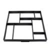 DIY 8-Grid Plastic Paver Mold for Concrete Stepping Stones and Walkway Decoration view 2