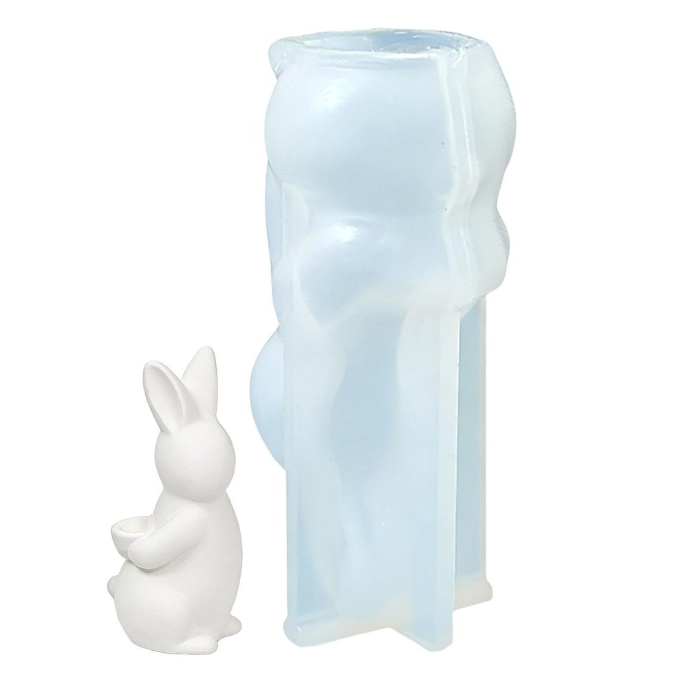 Rabbit-Shaped Silicone Mold