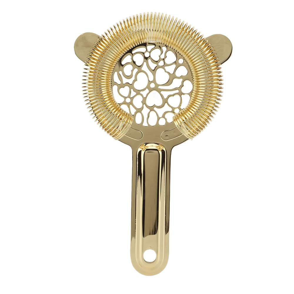 HEEPDD Stainless Steel Cocktail Strainer, Gold