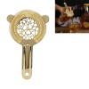 HEEPDD Stainless Steel Cocktail Strainer, Gold view 3