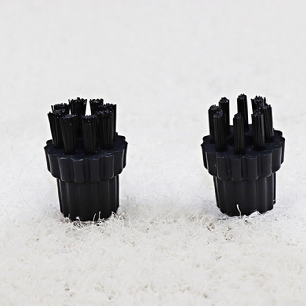 Nylon Brush Head Replacement for Steam Cleaners, Multi-Pack Accessories (2 Pieces)