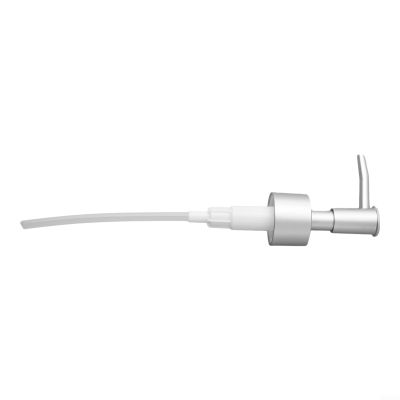 Plastic Lotion Pump Head with Metal Cover