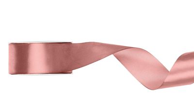 Satin Ribbon Dusty Rose 25mm x 25m