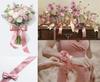 Satin Ribbon Dusty Rose 25mm x 25m view 2
