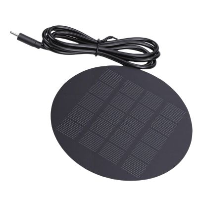 Zunate Portable Solar Panel Charger with USB Type-C Port and High Conversion Efficiency