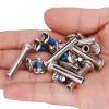 HEEPDD Inline Skate Wheel Screws, 31 mm/36 mm Front and Rear Wheel Set view 4