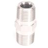 BYLSAGWHT 200 Bar 1/8" 1/4" 3/8" 1/2" 3/4" 1" 1-1/4" 1-1/2" 2" NPT Male 304 Stainless Steel Hex Nipple Forged Pipe Fitting for Water, Gas, Oil (2") Brass Hose view 3