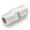 BYLSAGWHT 200 Bar 1/8" 1/4" 3/8" 1/2" 3/4" 1" 1-1/4" 1-1/2" 2" NPT Male 304 Stainless Steel Hex Nipple Forged Pipe Fitting for Water, Gas, Oil (2") Brass Hose view 4